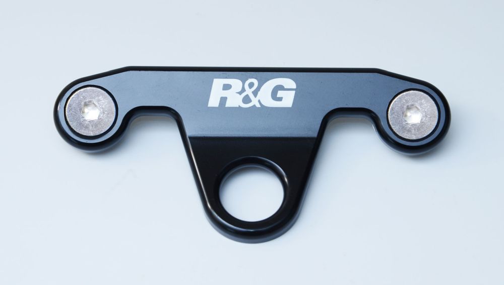 R&G Racing Black Tie-Down Hook Pair For 2016-2019 Ducati Monster 1200 R