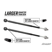 SuperATV Polaris RZR PRO XP Heavy-Duty Tie Rod Kits TRK-P-PROXP