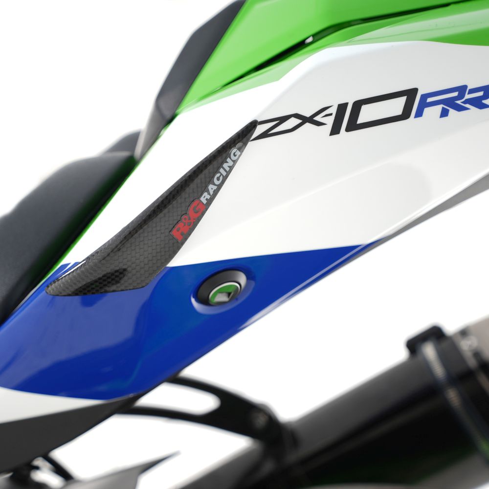 R&G Racing Carbon Fibre Tail Sliders For 2022-2024 Kawasaki Ninja ZX10R ZX1000