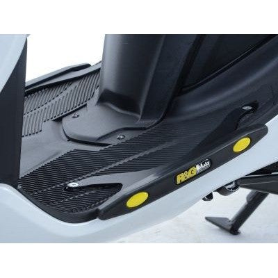 R&G Racing Black Footboard Sliders For 2015-2017 Yamaha Tricity 125 TP0020BK