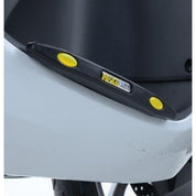 R&G Racing Black Footboard Sliders For 2015-2017 Yamaha Tricity 125 TP0020BK