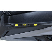R&G Racing Black Footboard Sliders For 2018-2024 Yamaha XMAX CZD300 TP0025BK
