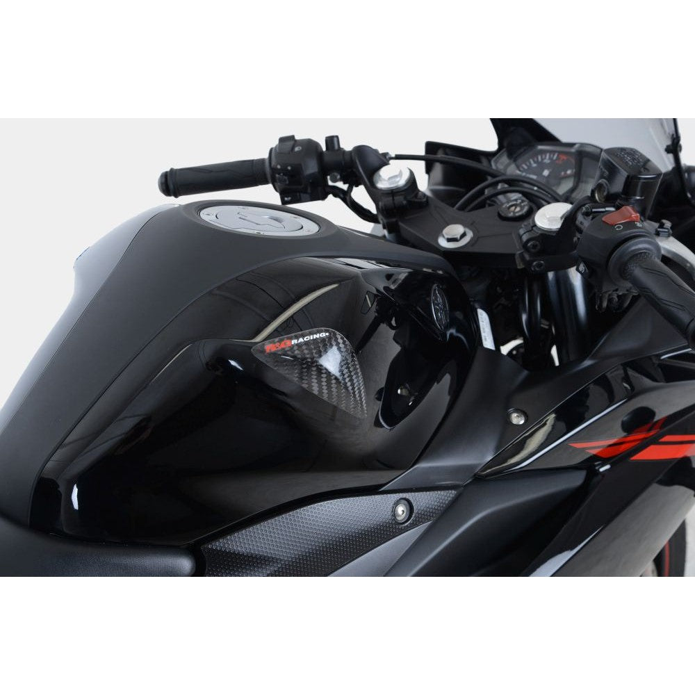 R&G Racing Carbon Fibre Tank Sliders For 2015-2018 Yamaha YZF R3