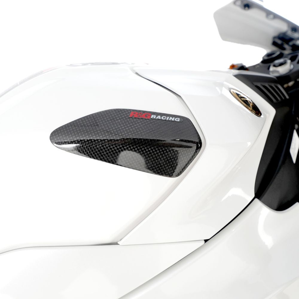 R&G Racing Carbon Fibre Tank Sliders For 2015-2024 Yamaha YZF R1