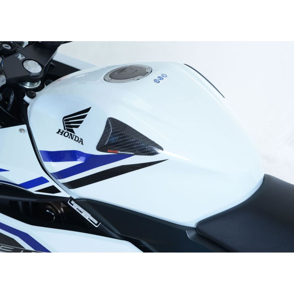 R&G Racing Carbon Fibre Tank Sliders For 2016-2018 Honda CBR500R TS0034C