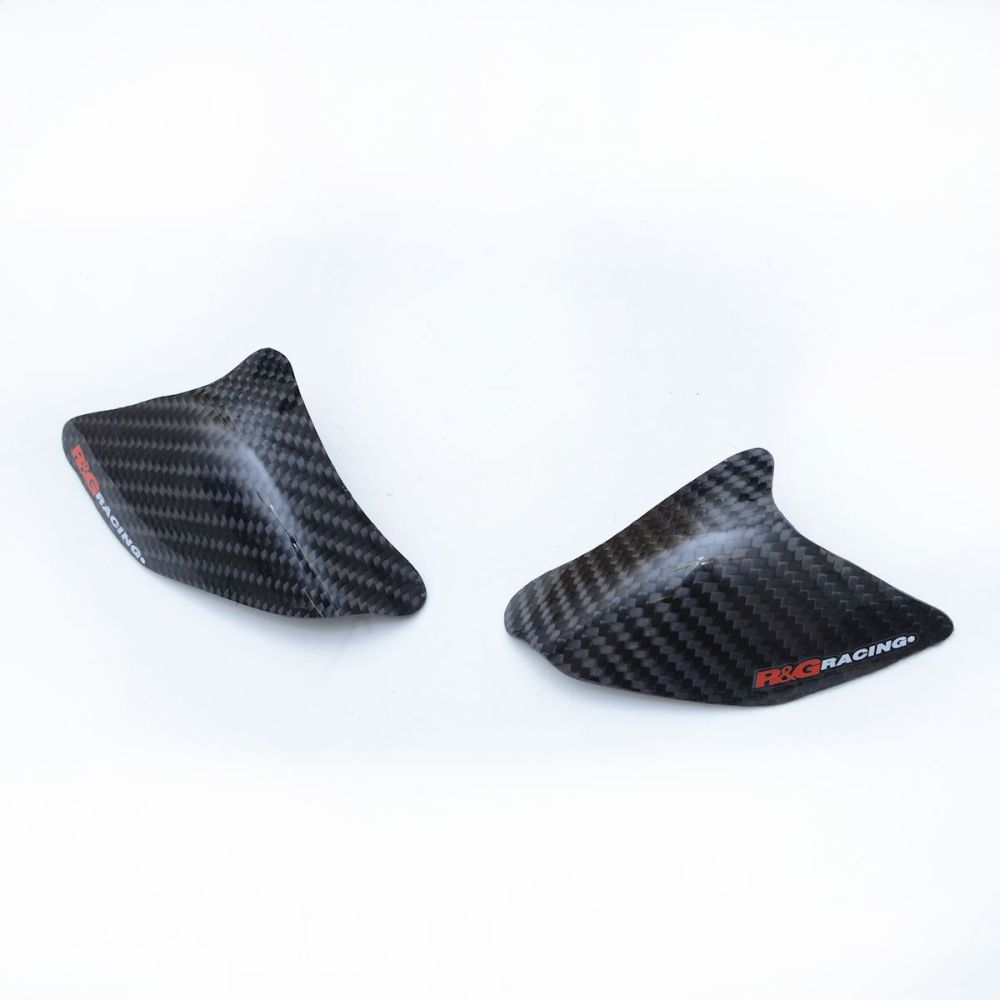 R&G Racing Carbon Fibre Tank Sliders For 2019-2024 Yamaha YZF R3