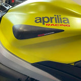 R&G Racing Carbon Fibre Tank Sliders For 2021-2024 Aprilia RS660