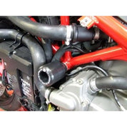 R&G Racing Black Under Body Frame Sliders For 2007-2008 Ducati 1098 S