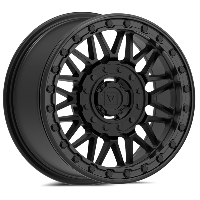 Valor Offroad Beadlock 15x7 +30mm 4x137/4x156 Dark Tint Wheel V08-1570P3076DT