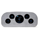 Dakota Digital 1935-1936 Ford Series III Gauge Kit with Teal/Blue Display VFD3-35F-Z