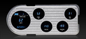 Dakota Digital 1948-1950 Ford Pickup Series III Gauge Kit with Teal/Blue Display VFD3-48F-PU-Z
