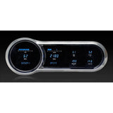 Dakota Digital 1953-1954 Chevrolet Series III Gauge Kit with Teal/Blue Display With Clock VFD3-53C-C-Z