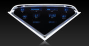 Dakota Digital 1955-1959 Chevrolet Pickup Series III Gauge Kit with Teal/Blue Display VFD3-55C-PU-Z