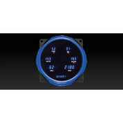 Dakota Digital 1955-1986 Jeep CJ Series III Gauge Kit with Teal/Blue Display VFD3-55J-CJ-Z