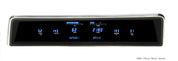 Dakota Digital 66 Nova Dash Gauges w/ new dash bezel - Blue VFD3-66C-NOV-NB LS