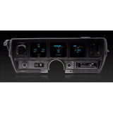 Kit de indicadores Dakota Digital para Buick Regal Serie III (1970-1972) con pantalla verde azulado/azul VFD3-70B-SKY-Z