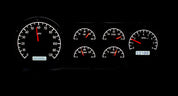 Dakota Digital 1953-1954 Chevrolet Car VHX Gauge Kit VHX-53C