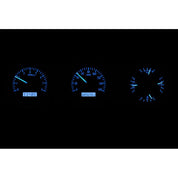 Dakota Digital 1962-1963 Ford Fairlane VHX Black Blue Display Gauge Kit VHX-62F-FAR-K-B