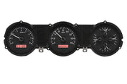 Dakota Digital 1962-1963 Ford Fairlane VHX Black Red Display Gauge Kit VHX-62F-FAR-K-R