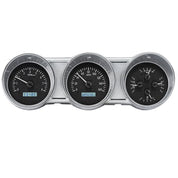 Dakota Digital 1962-1963 Ford Fairlane VHX Black White Display Gauge Kit VHX-62F-FAR-K-W