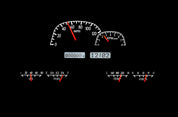 Dakota Digital 1962-1984 Toyota FJ40 VHX Gauge Kit VHX-62T-FJ
