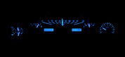Dakota Digital 1964-1965 Ford Mustang / Falcon VHX Gauge Kit VHX-64F-FAL