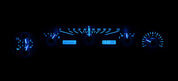 Dakota Digital 1964-1965 Ford Mustang / Falcon VHX Gauge Kit VHX-64F-FAL