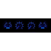 Dakota Digital 1964-1967 Pontiac GTO VHX Gauge Kit VHX-64P-GTO
