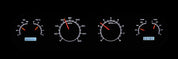 Dakota Digital 1964-1967 Pontiac GTO VHX Gauge Kit VHX-64P-GTO