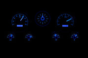 Dakota Digital 1967-1972 Chevrolet VHX Gauge Kit with Analog Clock VHX-67C-PA