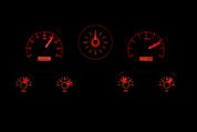 Dakota Digital 1967-1972 Chevrolet VHX Gauge Kit with Analog Clock VHX-67C-PA