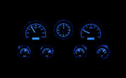 Dakota Digital 1967-1972 Chevrolet VHX Gauge Kit with Analog Clock VHX-67C-PA