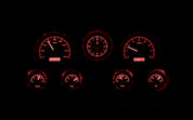 Dakota Digital 1967-1972 Chevrolet VHX Gauge Kit with Analog Clock VHX-67C-PA