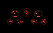 Dakota Digital 1967-1972 Chevrolet VHX Gauge Kit with Analog Clock VHX-67C-PA