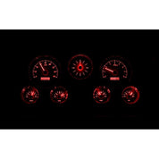 Dakota Digital 1967-1972 Chevrolet VHX Gauge Kit with Analog Clock VHX-67C-PA