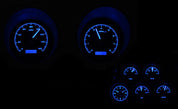 Dakota Digital 1968-1977 Chevrolet Corvette VHX Gauge Kit with Analog Clock VHX-68C-VTA