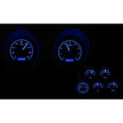 Dakota Digital 1968-1977 Chevrolet Corvette VHX Gauge Kit with Analog Clock VHX-68C-VTA