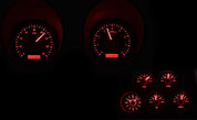 Dakota Digital 1968-1977 Chevrolet Corvette VHX Gauge Kit with Analog Clock VHX-68C-VTA