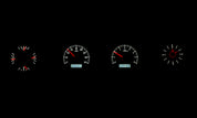 Dakota Digital 1968-1969 Ford VHX Gauge Kit VHX-68F-TOR