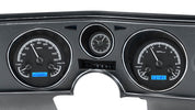 Dakota Digital 1969 Chevrolet Chevelle/ El Camino VHX Gauge Kit with Analog Clock VHX-69C-CVA