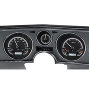 Dakota Digital 1969 Chevrolet Chevelle/ El Camino VHX Gauge Kit with Analog Clock VHX-69C-CVA