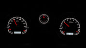 Dakota Digital 1969 Chevrolet Chevelle/ El Camino VHX Gauge Kit with Analog Clock VHX-69C-CVA