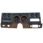 Dakota Digital 1973-1977 Chevrolet Malibu/Monte Carlo/El Camino/GMC Sprint VHX Black Blue Display Gauge Kit VHX-73C-CVL-K-B