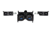 Dakota Digital 1973-1977 Chevrolet Malibu/Monte Carlo/El Camino/GMC Sprint VHX Black Blue Display Gauge Kit VHX-73C-CVL-K-B