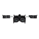 Kit de indicadores de pantalla Dakota Digital para Chevrolet Malibu/Monte Carlo/El Camino/GMC Sprint VHX (1973-1977), color blanco y negro, VHX-73C-CVL-KW