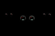 Dakota Digital 1973-1977 Chevrolet Malibu/Monte Carlo/El Camino/GMC Sprint VHX Silver White Display Gauge Kit VHX-73C-CVL-S-W