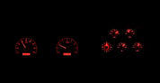 Dakota Digital 1978-1982 Chevrolet Corvette VHX Gauge Kit with Analog Clock VHX-78C-VTA