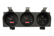 Dakota Digital 1981-1993 Dodge Full-size Truck/Ramchargers VHX Black Red Display Gauge Kit VHX-81D-PU-K-R