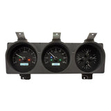 Kit de indicadores de pantalla Dakota Digital VHX para camionetas Dodge de tamaño completo/Ramchargers (1981-1993), color blanco y negro, VHX-81D-PU-KW