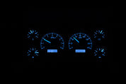 Dakota Digital 1986-1993 Chevrolet S-10 GMC S-15 VHX Gauge Kit VHX-86C-S10